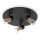 LED Deckenleuchte Schwarz Fernbedienung 2200 K B:40 cm