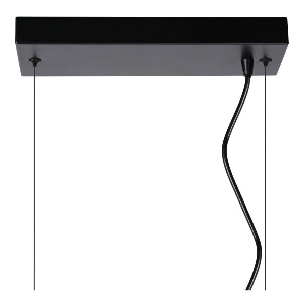 Retro Hängelampe Schwarz E27 80 cm modern edel