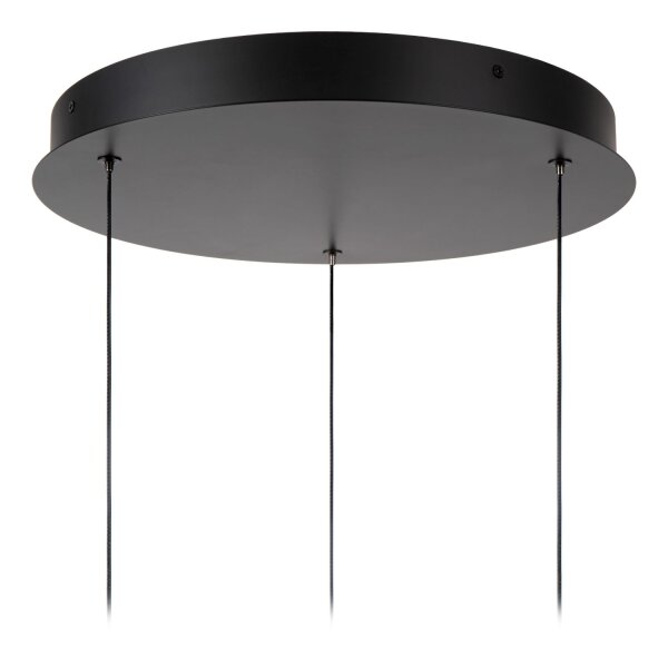 LED Hängelampe Glas 3-flammig 2700 K L:36 cm modern