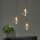 LED Hängelampe Glas 3-flammig 2700 K L:36 cm modern