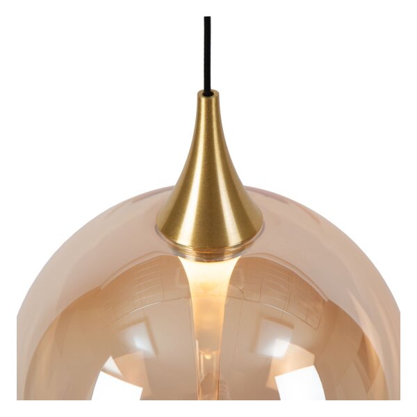 LED Hängelampe Bernstein 3-flammig 2700 K L:36 cm