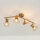 Deckenstrahler Spot Retro Metall in Messing Wohnzimmer