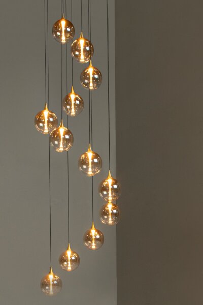 LED Hängelampe 12-flammig 2700 K B:61 cm modern