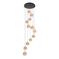 LED H&auml;ngelampe 12-flammig 2700 K B:61 cm modern