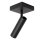 Deckenspot Aluminium Schwarz GU10 B:10 cm modern