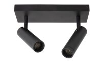 Deckenspot flexibel Schwarz GU10 modern edel rund