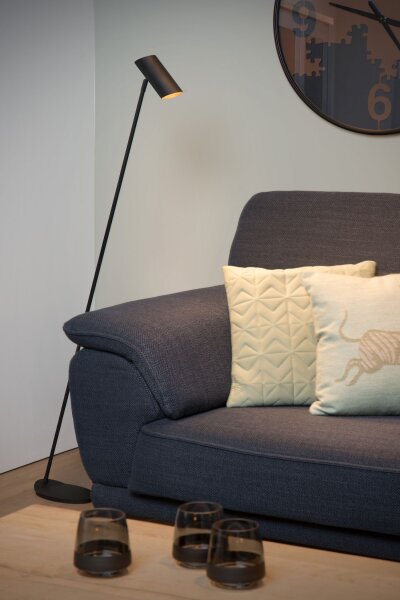 Stehleuchte Metall Anthrazit GU10 137 cm modern