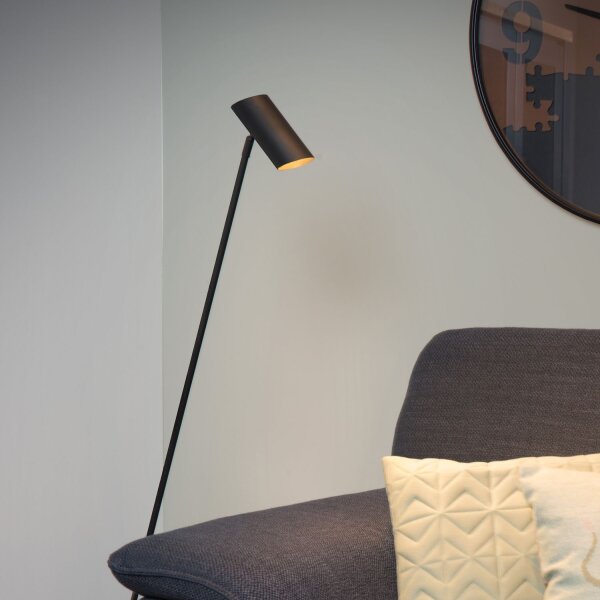 Stehleuchte Metall Anthrazit GU10 137 cm modern