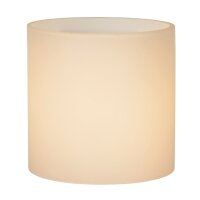 Wandleuchte Glas Metall Weiß G9 IP44 L:15 cm edel