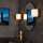 Wandleuchte Glas Metall Weiß G9 IP44 L:15 cm edel