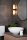 Wandlampe Up Down Glas G9 IP44 2-flammig L:29 cm