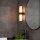 Wandlampe Up Down Glas G9 IP44 2-flammig L:29 cm