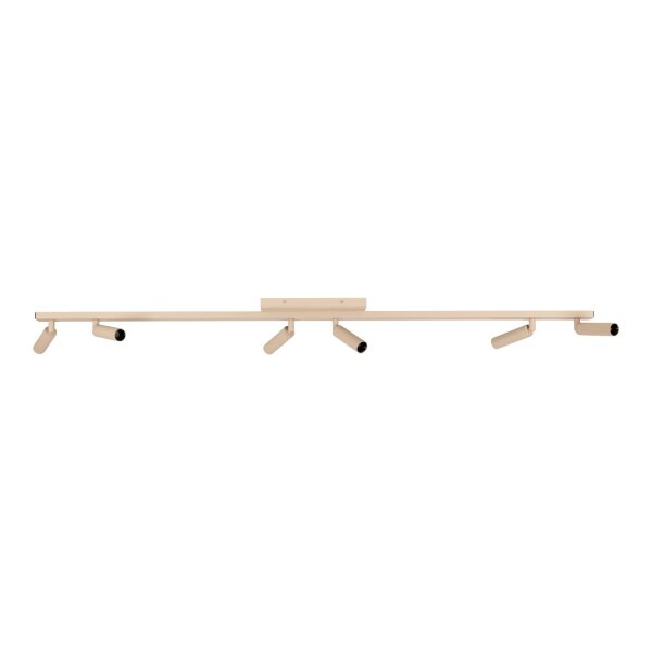Deckenspot Aluminium Taupe flexibel G9 L:118 cm