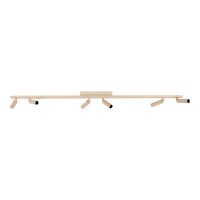 Deckenspot Aluminium Taupe flexibel G9 L:118 cm