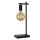 Tischlampe Metall Schwarz E27 H:52 cm modern edel