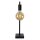 Tischlampe Metall Schwarz E27 H:52 cm modern edel