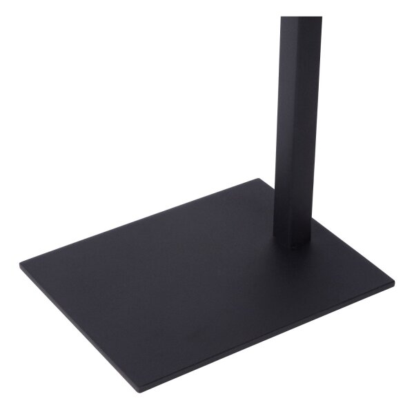 Tischleuchte flexibel Metall Schwarz GU10 H:50 cm