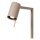 Stehleuchte verstellbar Metall Taupe GU10 H:130 cm