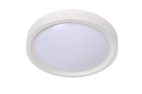 Deckenlampe Weiß 2-flammig E27 B:25 cm modern edel