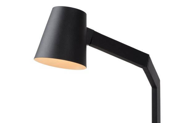 Stehlampe flexibel Schwarz E14 H:150 cm modern edel