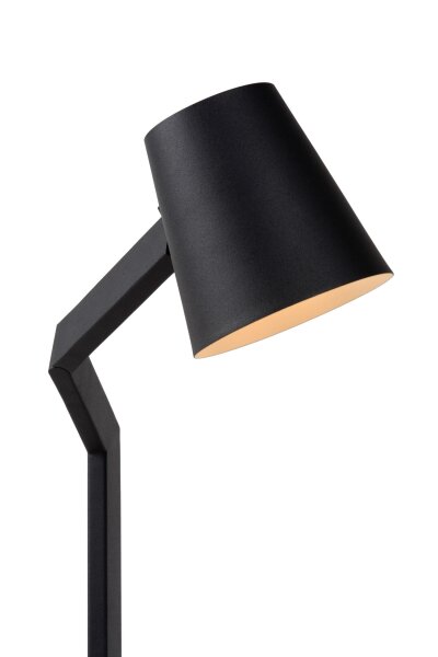 Stehlampe flexibel Schwarz E14 H:150 cm modern edel