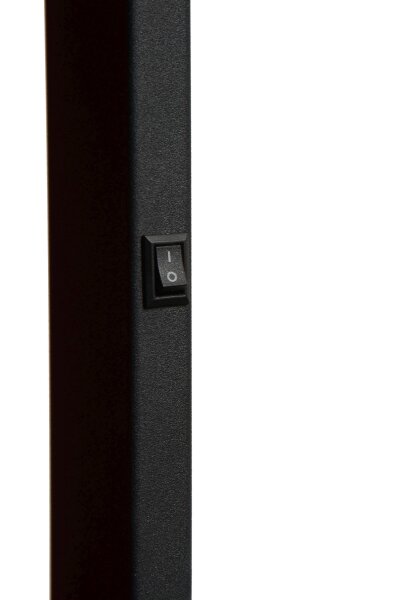 Stehlampe flexibel Schwarz E14 H:150 cm modern edel