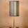 Vintage Tischlampe Metall Chrom E27 H:38 cm edel