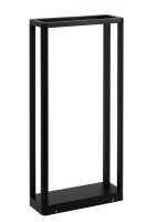 LED Sockelleuchte Schwarz 3000 K IP65 H:50 cm edel