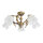 Deckenlampe Messing 5-flmg in Bronze Putti