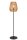 Stehlampe Außen Rattan Natur E27 H:154 cm modern