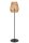 Stehlampe Außen Rattan Natur E27 H:154 cm modern