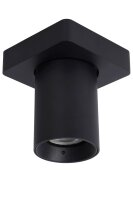 Deckenstrahler Aluminium Schwarz 2200 K B:10 cm edel