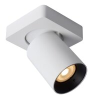 Deckenstrahler Aluminium Wei&szlig; 2200 K B:10 cm modern