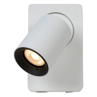 Wandstrahler flexibel Aluminium Weiß 2200 K modern