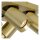 Deckenstrahler Aluminium Messing GU10 2200 K B:20 cm