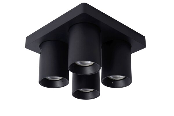 Deckenstrahler Aluminium Schwarz 2200 K edel modern