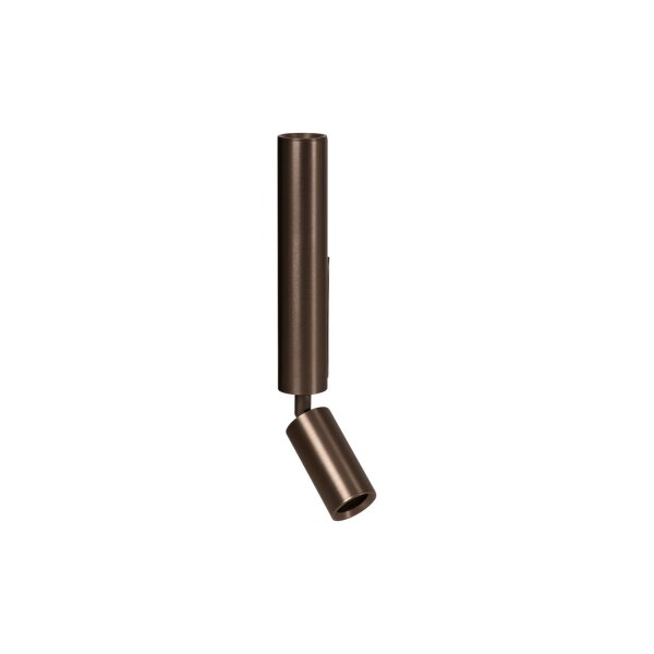 Wandspot Metall Kaffeebraun GU10 H:30 cm modern