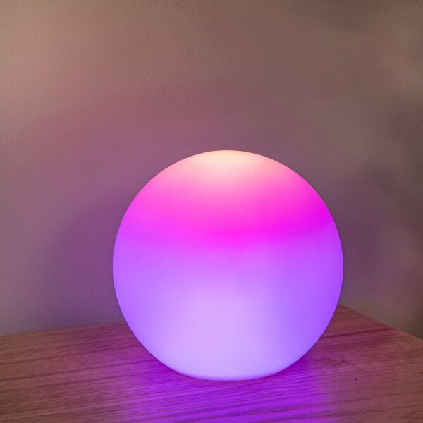 LED Tischleuchte Fernbedienung 2700 K IP65 RGB edel