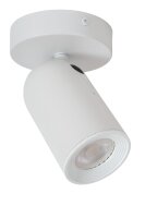 Deckenstrahler verstellbar Weiß GU10 L:14 cm modern