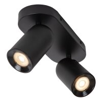 Deckenstrahler flexibel Schwarz GU10 modern edel