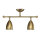 Plafonnier orientable Rustique Bronze clair