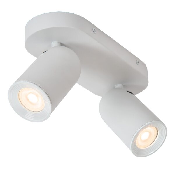 Deckenstrahler flexibel Weiß GU10 modern edel rund