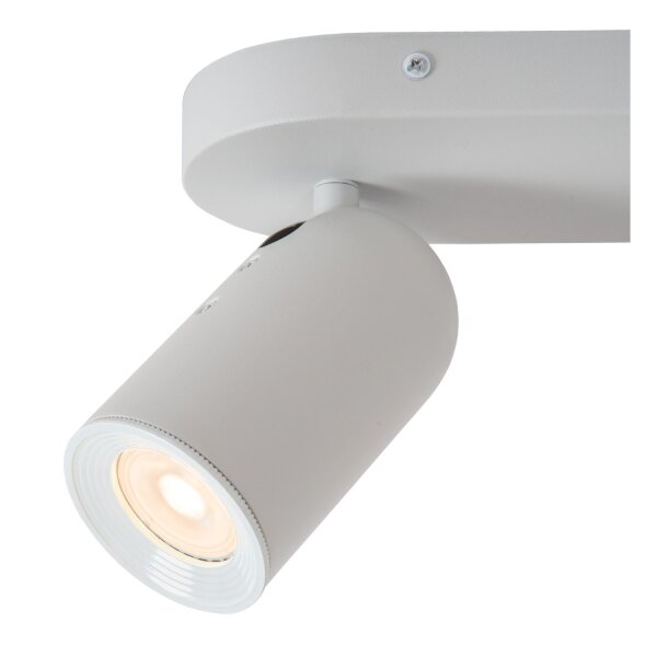 Deckenstrahler flexibel Weiß GU10 modern edel rund
