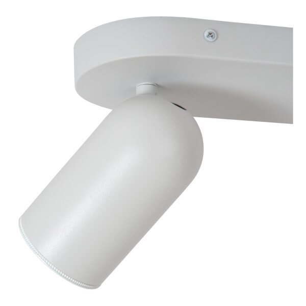 Deckenstrahler flexibel Weiß GU10 modern edel rund