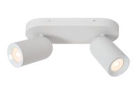 Deckenstrahler flexibel Weiß GU10 modern edel rund