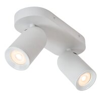 Deckenstrahler flexibel Weiß GU10 modern edel rund