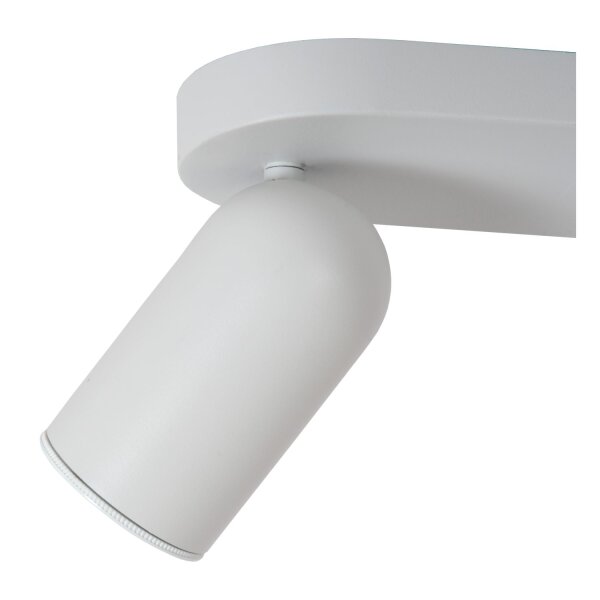 Deckenstrahler flexibel Weiß GU10 modern edel