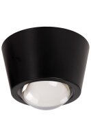 LED Deckenlampe Aluminium Schwarz 3000 K modern edel