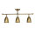 Schwenkbare Deckenlampe Rustikal Bronze Hell