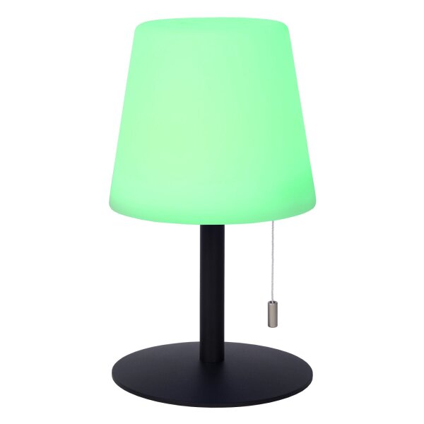 LED Tischlampe Schwarz 3000 K IP44 H:26 cm modern